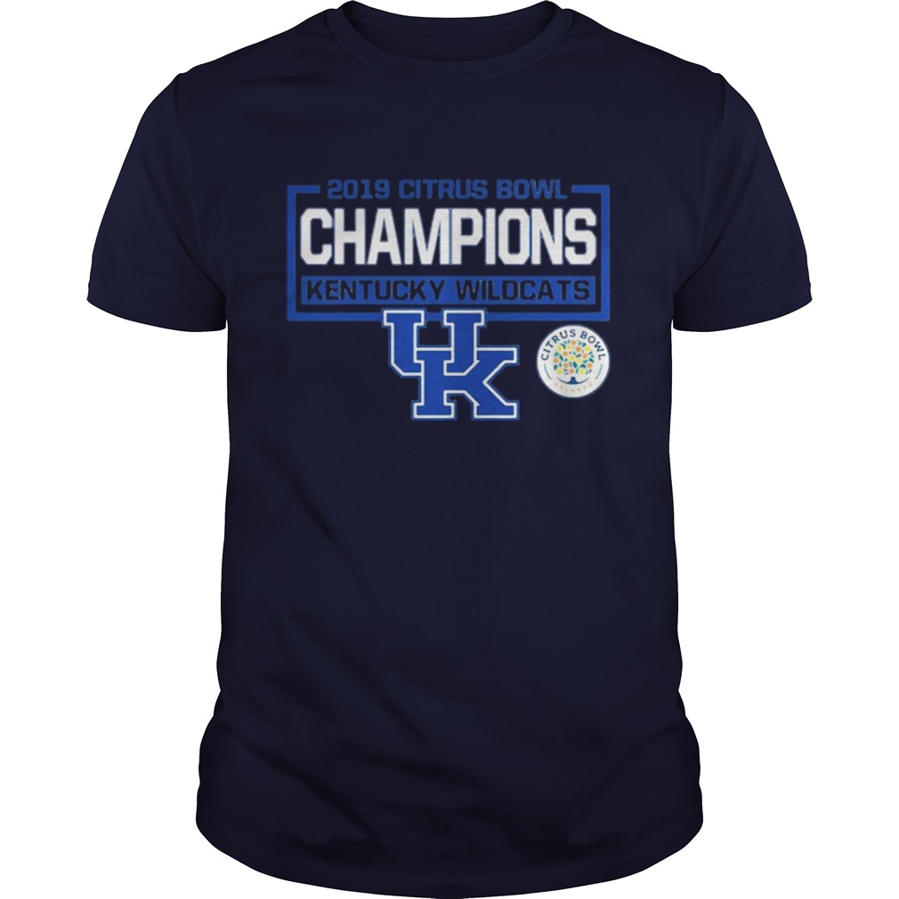 2019 citrus bowl champions kentucky wildcats UK shirt