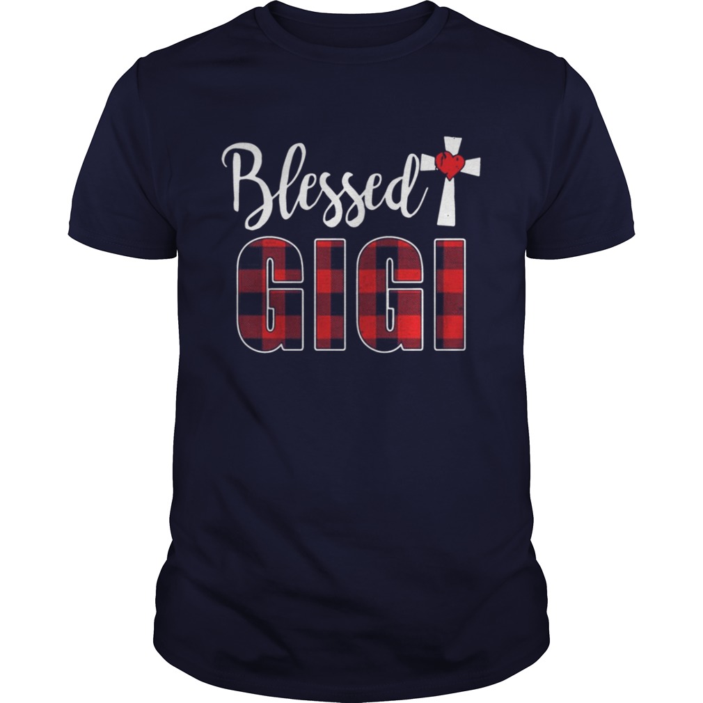 Blessed Gigi cross shirt