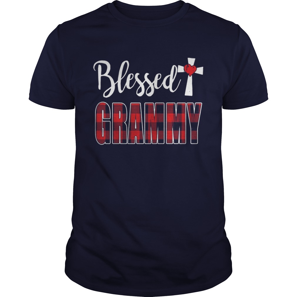 Blessed Grammy cross shirt