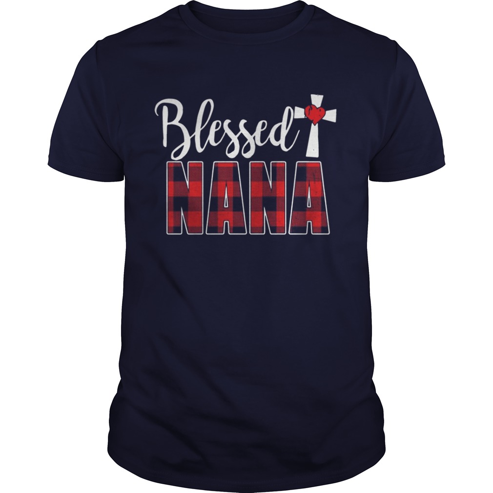 Blessed Nana cross shirt