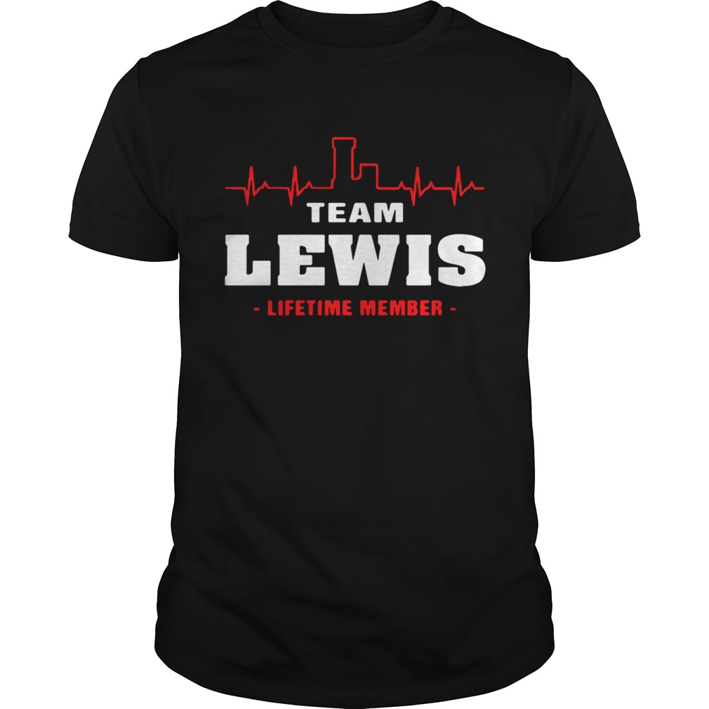 Team Lewis lifetime member shirt