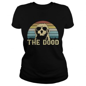 Vintage The Dood Goldendoodle ladies tee