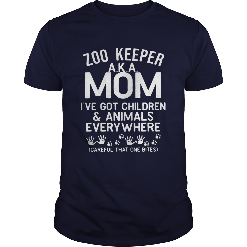 Zoo Keeper Aka Mom I’ve Got Children And Animals Everywhere Shirt