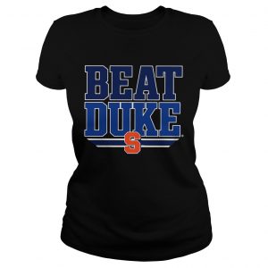 Beat Syracuse Duke ladies tee