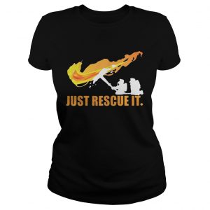 1552364015Fireman â€“ Just Rescue It ladies tee