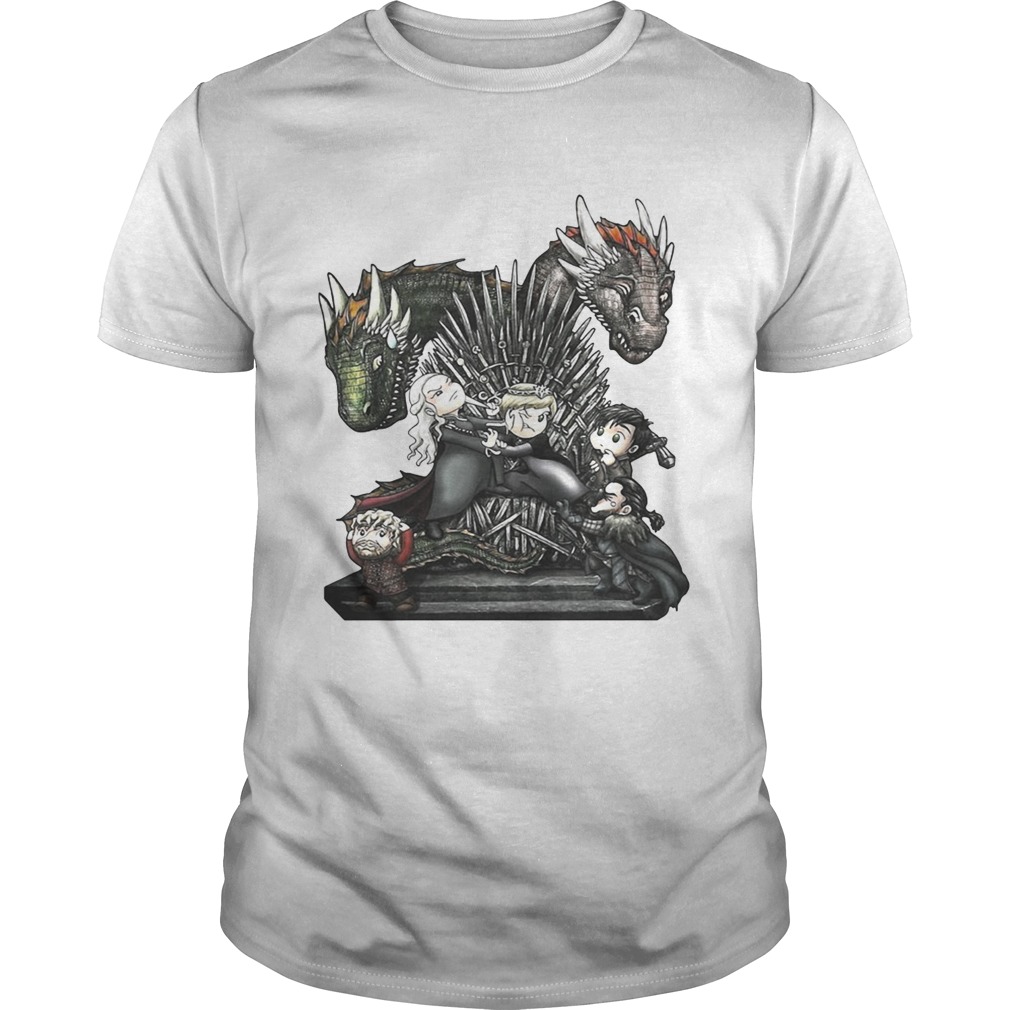 A Game of Thrones GOT chibi shirt