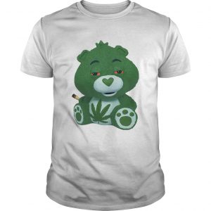 Bear green smoking Cannabis unisex