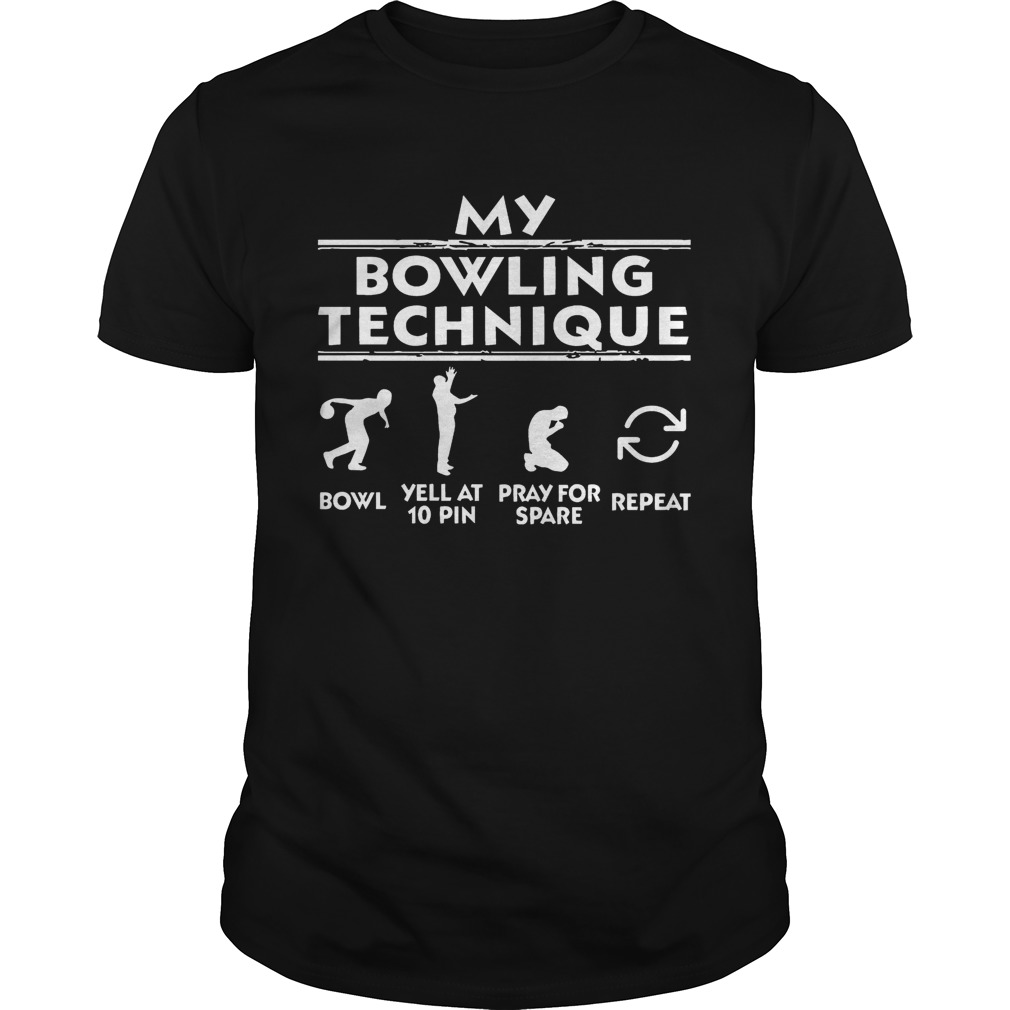 Bowling Technique T-Shirt.