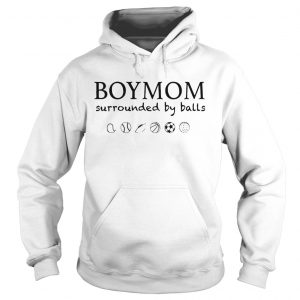 BoyMom Surrounded by balls hoodie