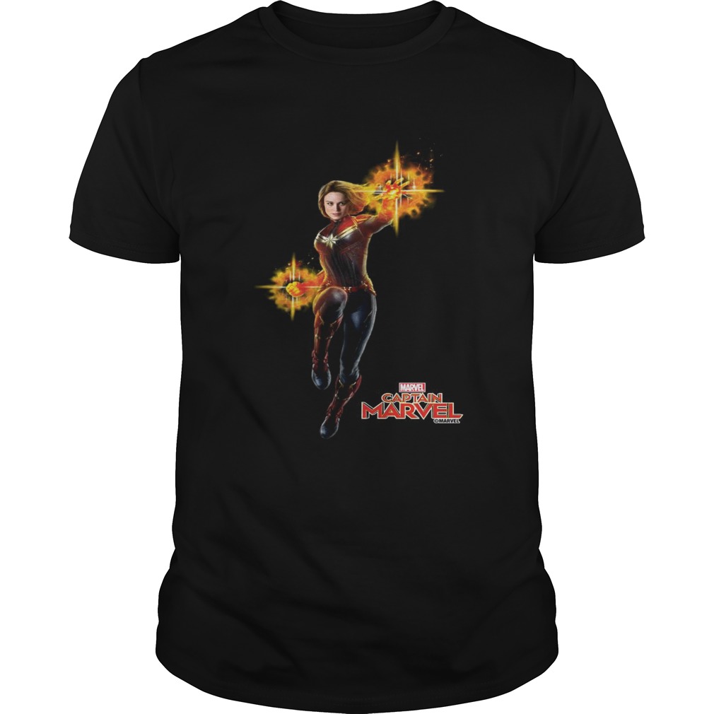 Captain Marvel punch shirt