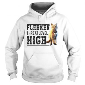 Cat Flerken Threat Level High hoodie