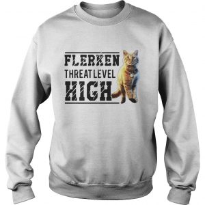 Cat Flerken Threat Level High sweatshirt