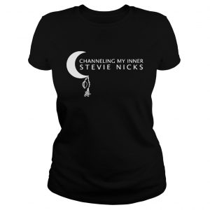 Crescent moon channeling my inner Stevie Nicks ladies tee