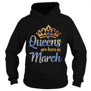 Diamond Queens are born in March hoodie