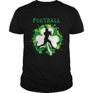 Football Shamrock Irish St Pattys Day Sport Shirt For Football Lover unisex