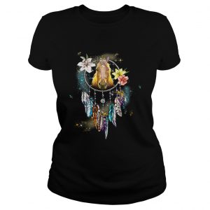 Horse dreamcatcher ladies tee