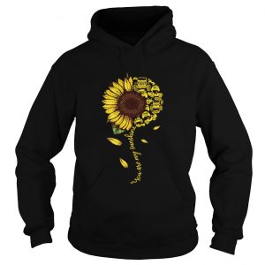 Jeeps sunflower you are my sunshine hoodie