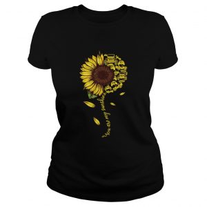 Jeeps sunflower you are my sunshine ladies tee