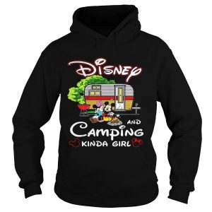 Mickey Mouse Disney and camping kinda girl hoodie