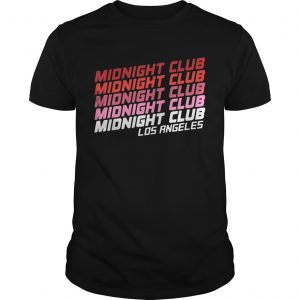 Midnight club Los Angeles unisex