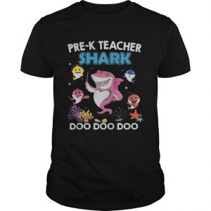 PreK teacher Shark Doo Doo Doo unisex