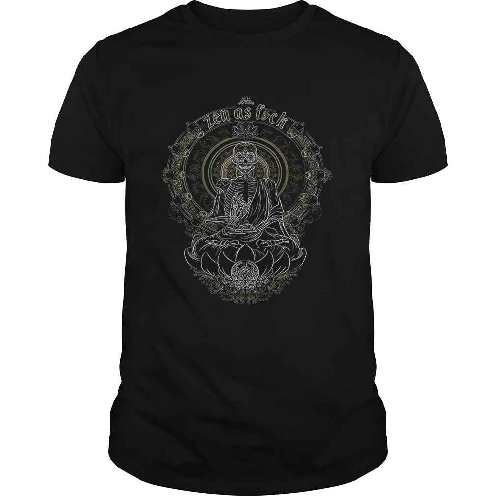 Skullistic Zen Meditating Skeleton shirts