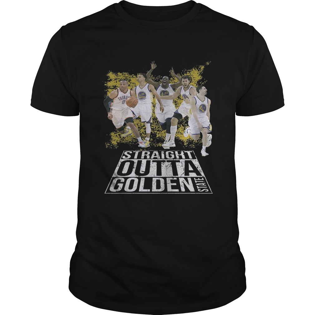 Straight Outta Golden State Warriors Fans Shirts