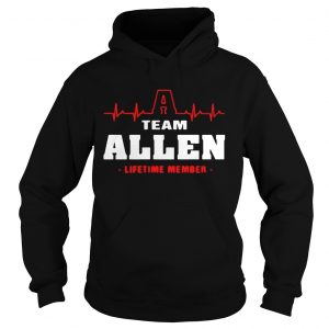 Team Allen lifetime member hoodie