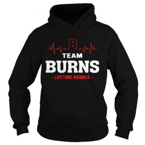 Team Burns lifetime member hoodie