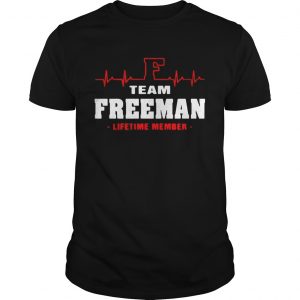 Team Freeman lifetime member unisex