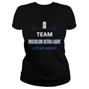 Team Michelob Ultra Light lifetime member ladies tee