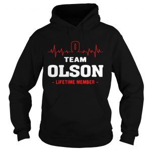 Team Olson lifetime member hoodie