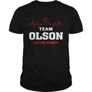 Team Olson lifetime member unisex