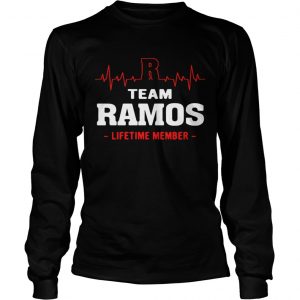 Team Ramos lifetime member longsleeve tee