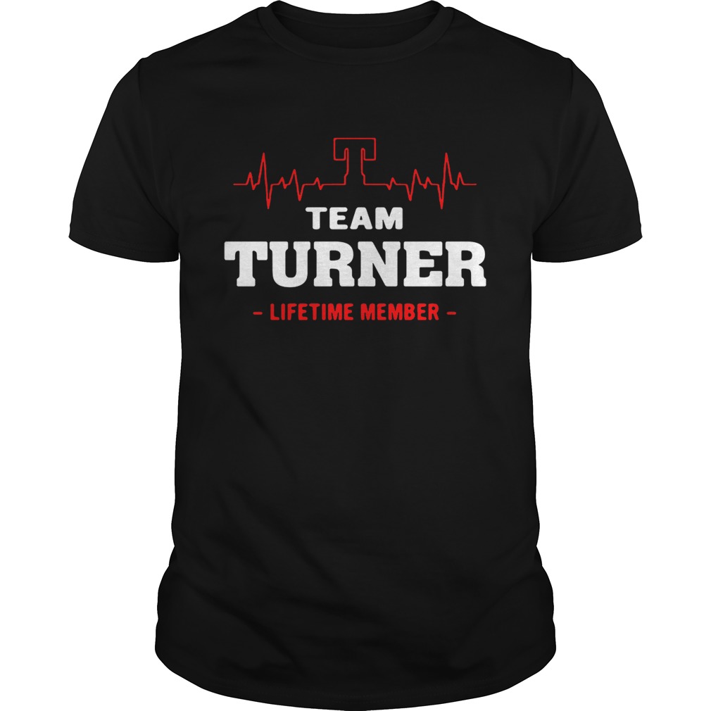 Team Turner lifetime member shirt