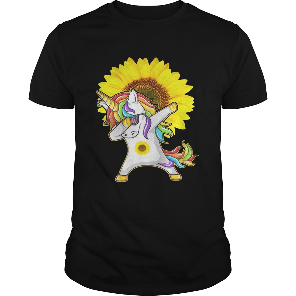 Unicorn sunflower shirt