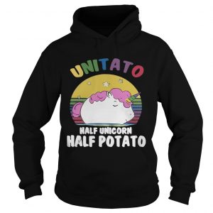 Unitato half unicorn half potato hoodie