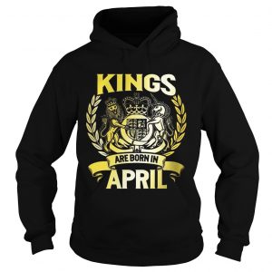 1554794851Kings Are Born In April Birthday Men hoodie