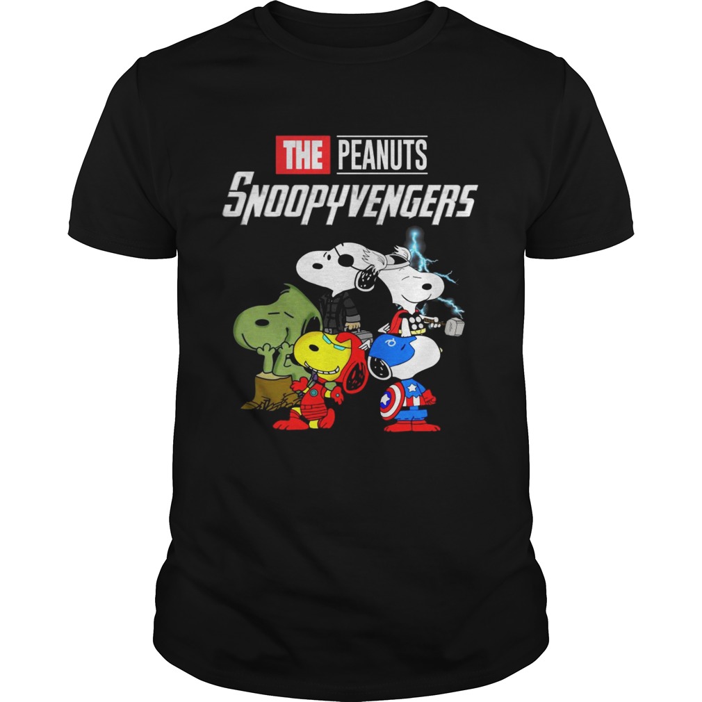 Marvel Avengers Endgame the peanuts snoopy Avengers shirts