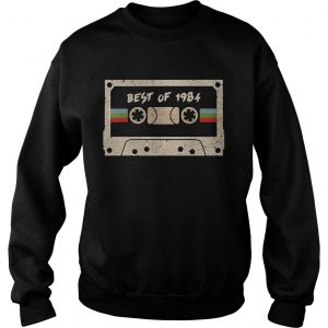 70s mix tape cassette best of 1984 sweatshirt