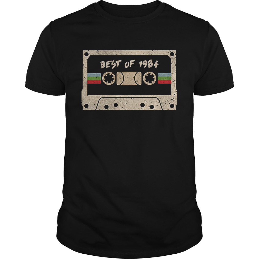 70’s mix tape cassette best of 1984 shirts