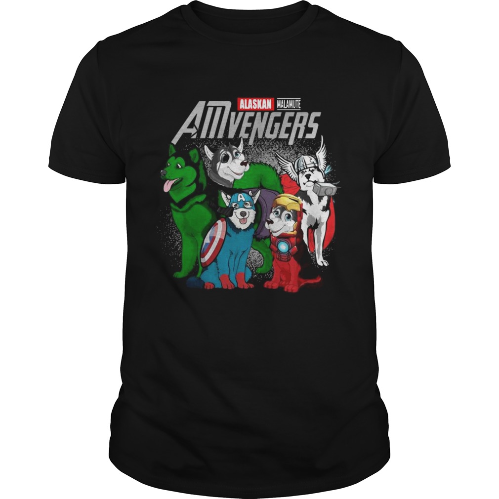 Alaskan Malamute AMvengers Marvel Endgame shirts