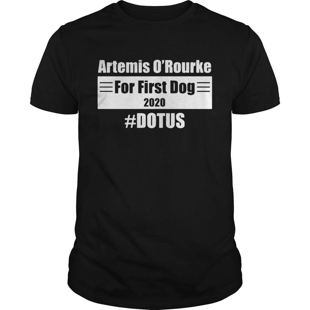 Artemis O’Rourke For First Dog 2020 #Dotus shirts