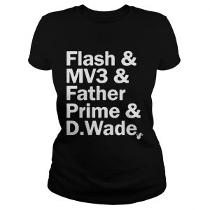 Court Culture Dwyane Wade Nickname Flash MV3 Father Prime DWade ladies tee