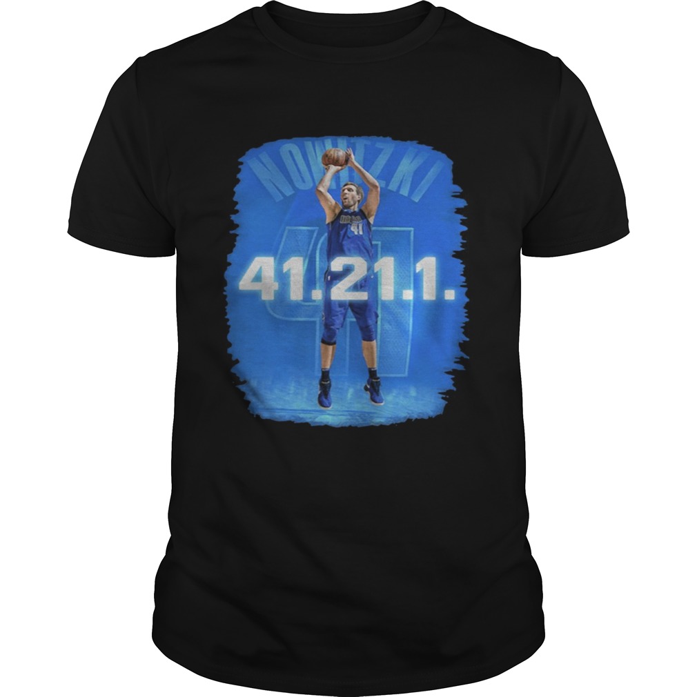 Dallas Mavericks Dirk Nowitzki 41 21 1 shirts