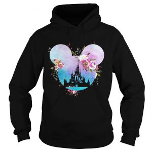 Disney in Mickey Mouse head hoodie