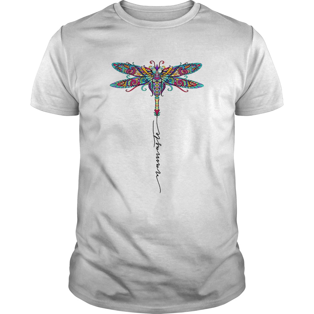 Dragonfly namaste shirts