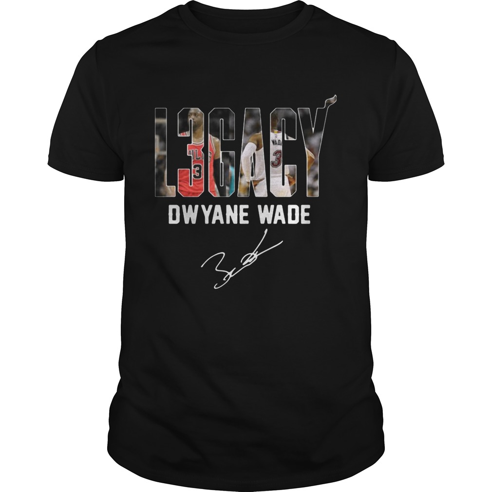 Dwyane Wade Legacy shirts