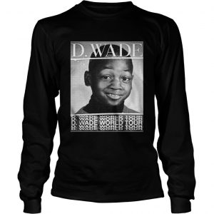 Dwyane Wade World Tour longsleeve tee