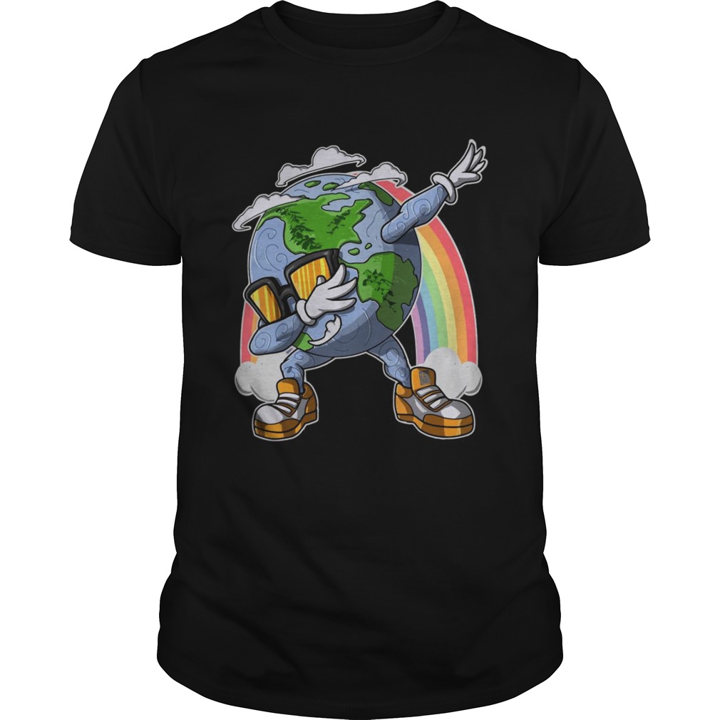 Earth dabbing lgbt shirts